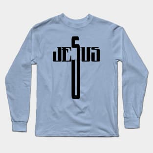 Christian Cross | Jesus Christ | Way of The Cross Long Sleeve T-Shirt